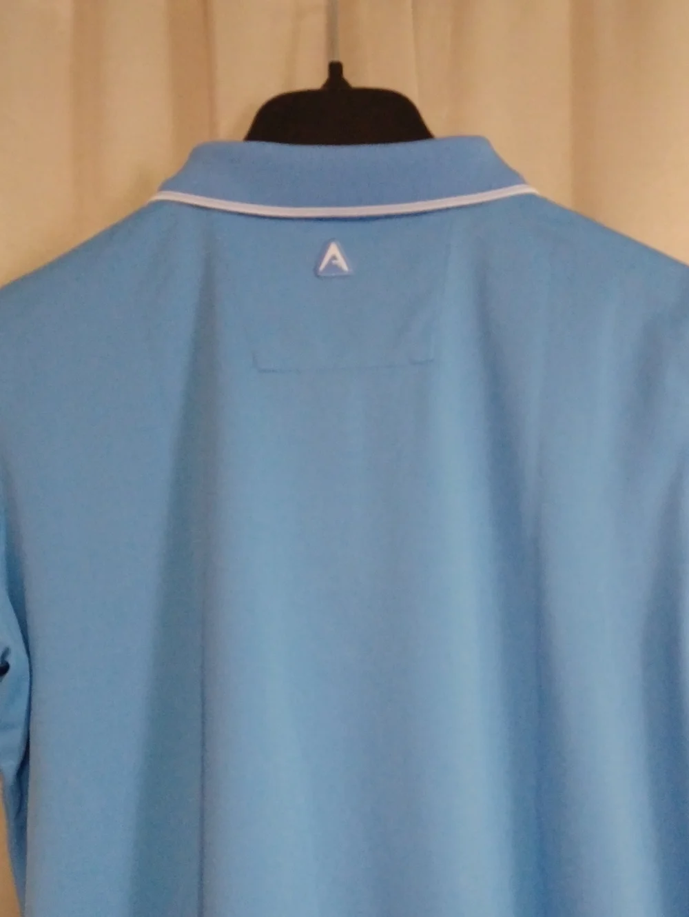 Antigua Women's Performance Golf Polo Shirt Light Blue White Trim Size XL - Picture 10 of 14